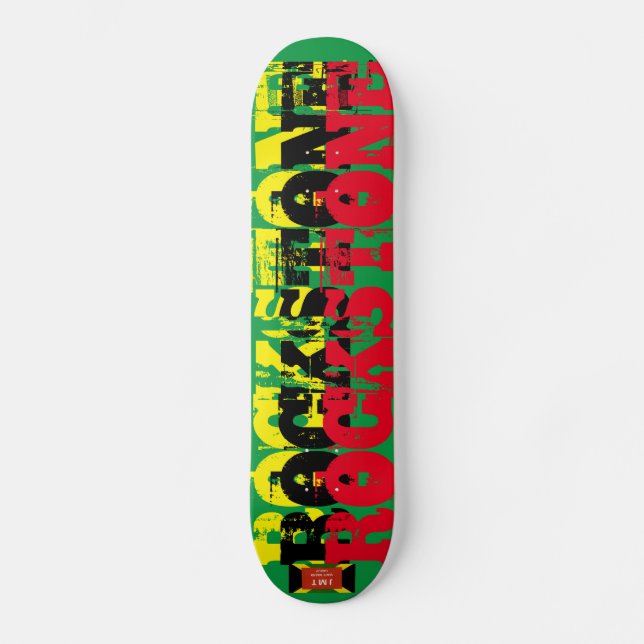 ROCKSTONE Skateboard (Vorderseite)