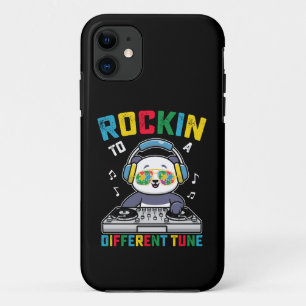 Rockt Nach Einer Anderen Melodie Panda-Autismus-Be Case-Mate iPhone Hülle