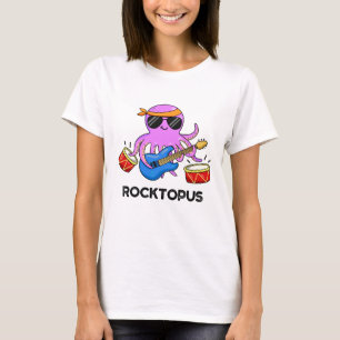Rocktopus Funny Rock Band Octopus Pub T-Shirt