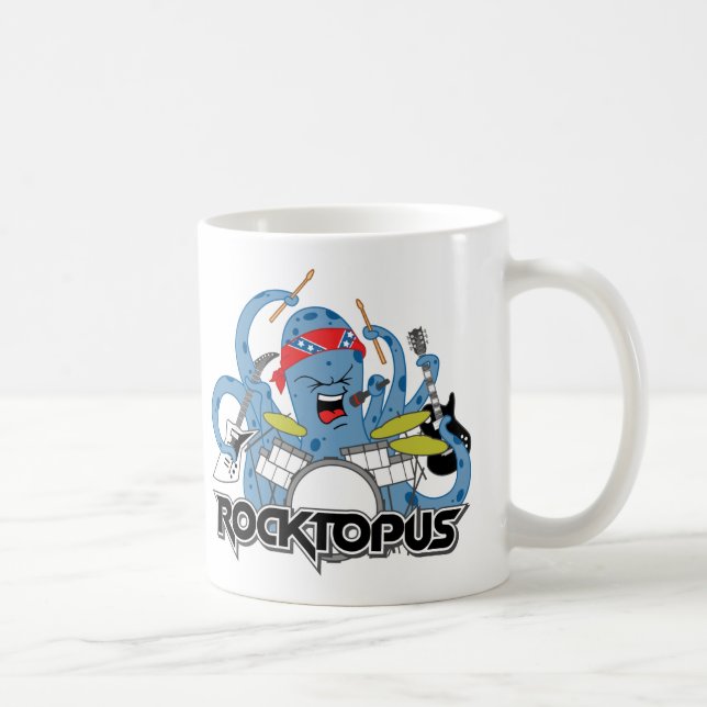 Rocktopus Kaffeetasse (Rechts)