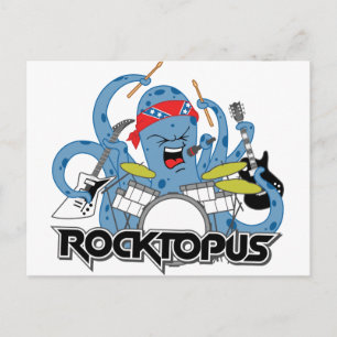 Rocktopus Postkarte