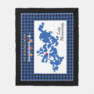 Rockvam Boat Yards Inc. Lake Minnetonka Blanket Fleecedecke