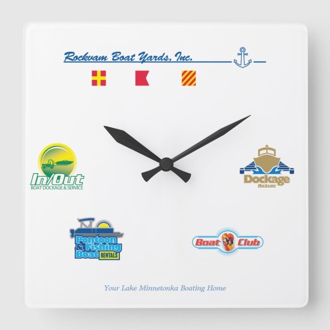 Rockvam Boat Yards, Inc. Uhr (Vorderseite)