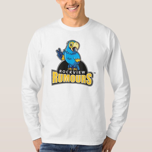 Rockview Rumors Parrot Mascot T - Shirt (Männer) (Vorderseite)