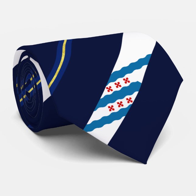 Rockville (Maryland) Stadtflagge Neck Tie Krawatte (Gerollt)
