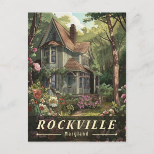 Rockville Retro - Ein Blick auf Marylands Charme Postkarte
