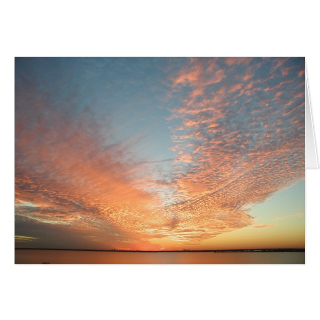 Rockwall Texas Sonnenuntergang (Vorderseite (Horizontal))