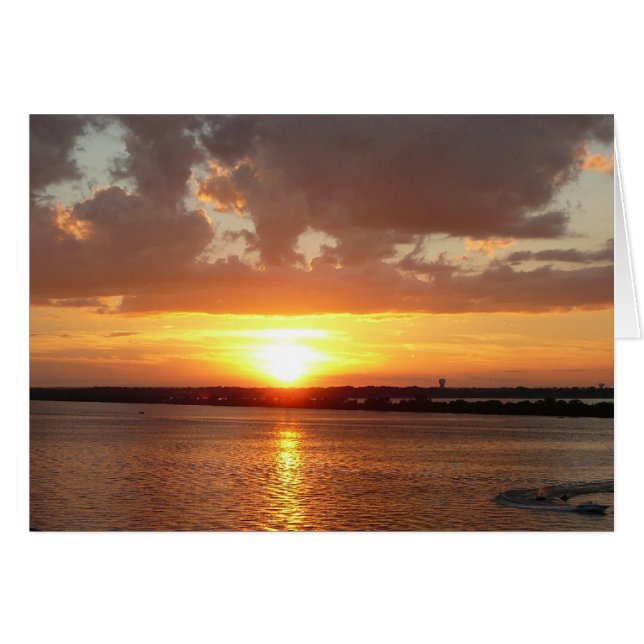 Rockwall Texas Sunset (Vorderseite (Horizontal))