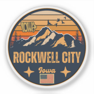 Rockwell City, Iowa Aufkleber