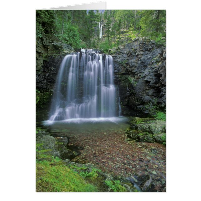 Rockwell fällt in das Zwei-Medizin-Tal (Vorne)