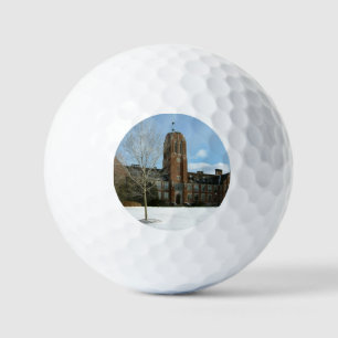 Rockwell im Winter in der Grove City Uni Golfball
