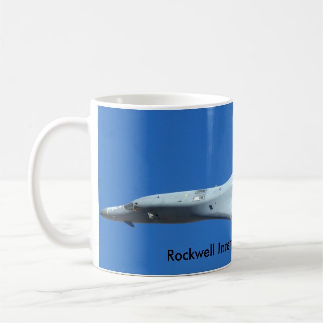 Rockwell International B-1B Lancer Tasse (Links)