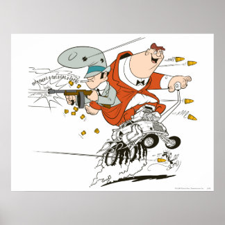 Rocky and Mugsy Rat a tat that tat, that Poster
