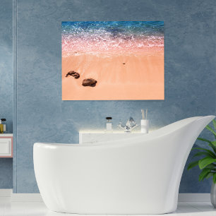 Rocky Beach Cayman Island Poster