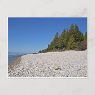 Rocky Beach, Mackinac Island, Michigan Postkarte