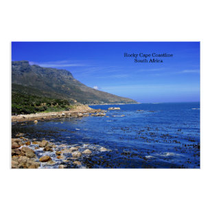 Rocky Cape Coastline, S. Afrika, Poster