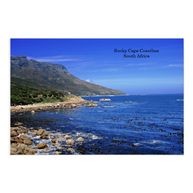 Rocky Cape Coastline, S. Afrika, Poster (Vorderseite)