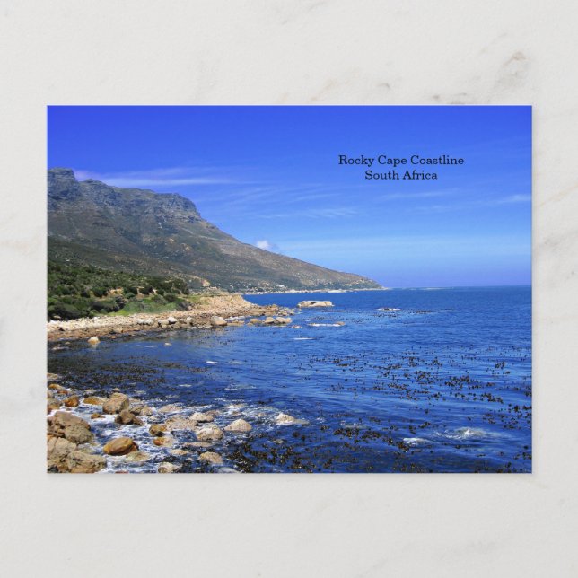 Rocky Cape Coastline, S. Afrika, Postkarte (Vorderseite)