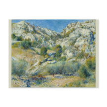 Rocky Crags in L'Estaque von Pierre Auguste Renoir