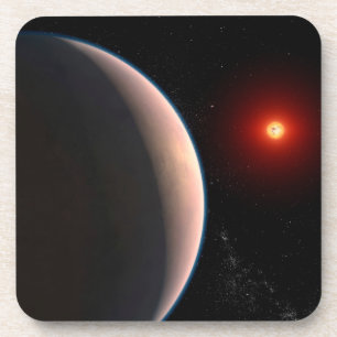 Rocky Exoplanet GJ 486 B Orbit A Red Dwarf Star Getränkeuntersetzer