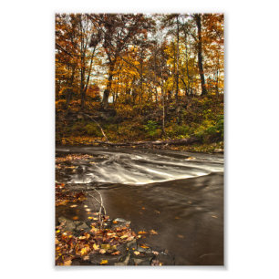 Rocky Fork Creek, Herbst, Gahanna, Ohio Fotodruck