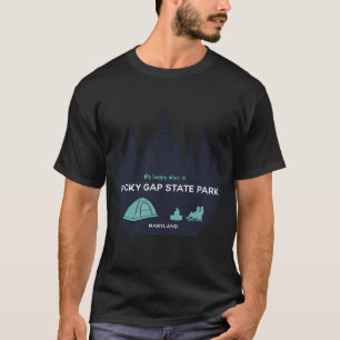 Rocky Gap State Park Glücksort T-Shirt