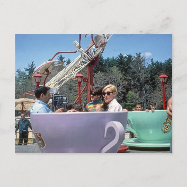 Rocky Glen Amusement Park Moosic Pa. Postkarte (Vorderseite)