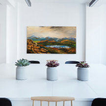 "Rocky Heights" Landschaftsmalerei