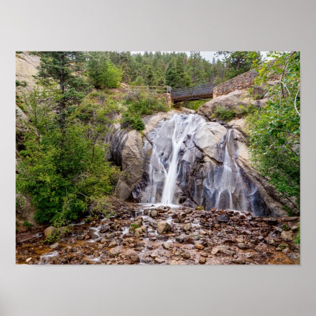 Rocky Helen Hunt Falls Poster (Vorne)