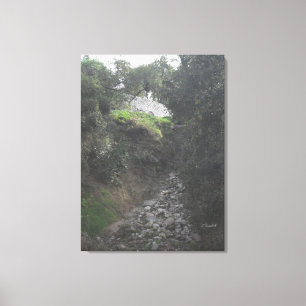 Rocky Hill am Unteren Arroyo Seco Nature Trail Leinwanddruck