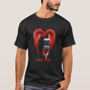 Rocky Liebe gewinnt T-Shirt