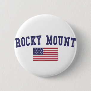 Rocky Mount US Flag Button
