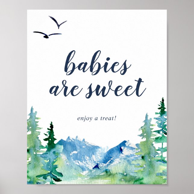 Rocky Mountain Babies sind süß Genießen Sie eine L Poster (Vorne)