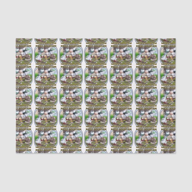 Rocky Mountain Club Logo Seidenpapier (Vorderseite)