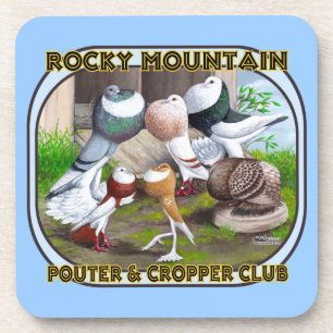 Rocky Mountain Club Logo Untersetzer