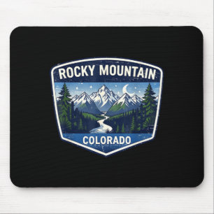 Rocky Mountain Colorado Natur Wanderabenteuer Mousepad