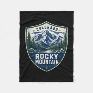 Rocky Mountain Colorado Outdoor-Abenteuer Wandern Fleecedecke