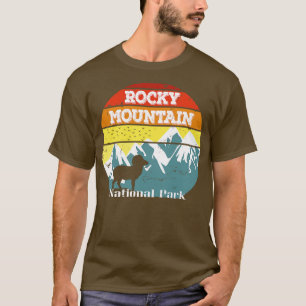 Rocky Mountain Colorado US Nationalpark Big Horn T-Shirt