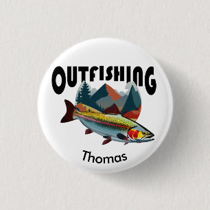 Rocky Mountain Forellenfischen "Outfishing" Button