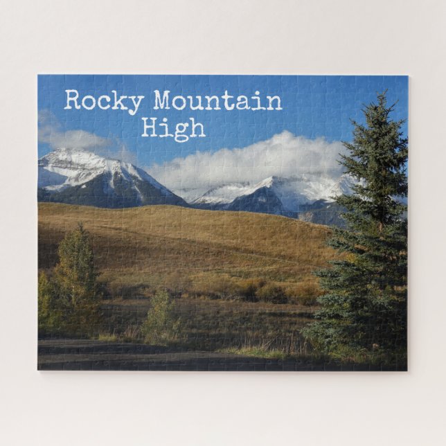 Rocky Mountain High Colorado Puzzle (Horizontal)