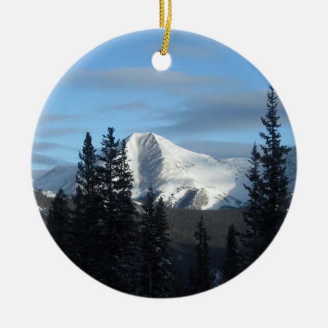 Rocky Mountain High Keramik Ornament (Vorne)
