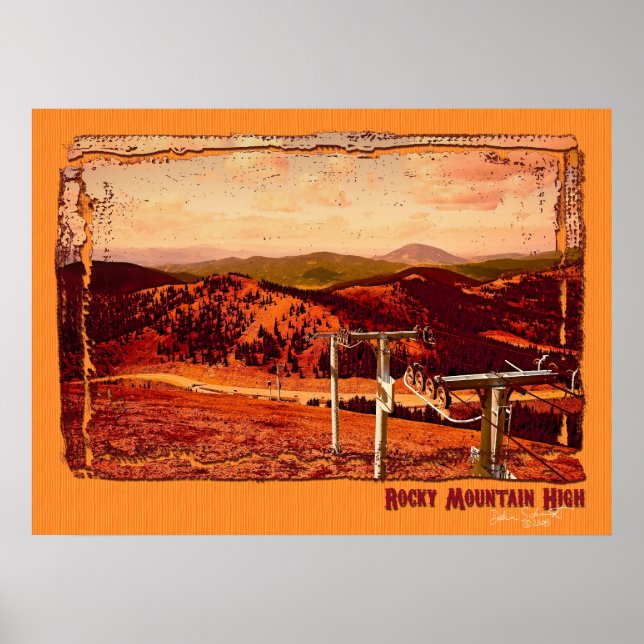 Rocky Mountain High Poster (Vorne)