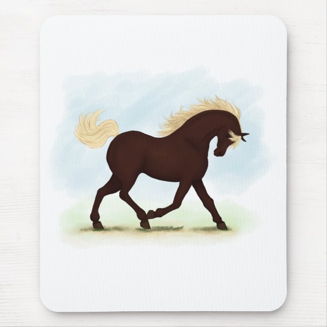 Rocky Mountain Horse Reittier Mousepad (Vorne)