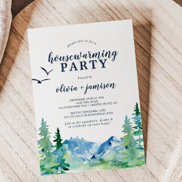 Rocky Mountain Housewarming Party Einladung