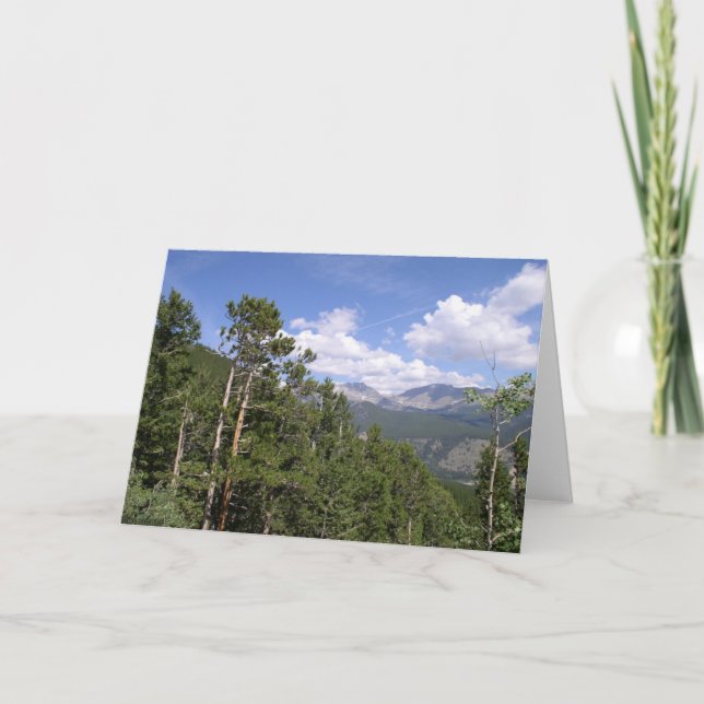 Rocky Mountain Karte (Vorderseite)