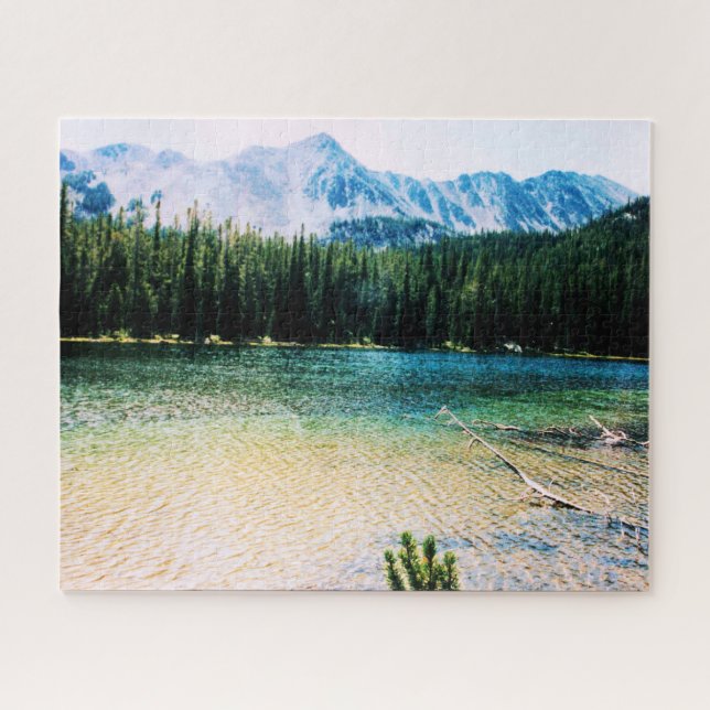 Rocky Mountain Lake Puzzle (Horizontal)