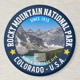 Rocky Mountain Landscape – Travel Photography Magnet