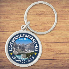 Rocky Mountain Landscape – Travel Photography Schlüsselanhänger