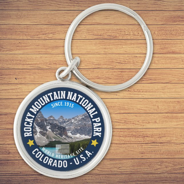 Rocky Mountain Landscape – Travel Photography  Schlüsselanhänger (Von Creator hochgeladen)