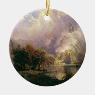 Rocky Mountain Landschaft Majestic Landschaft Keramik Ornament